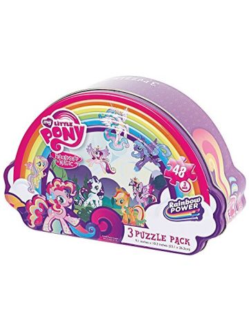 My Little Pony Girls Shaped Puzzle Tin
