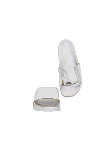 Comfortable Soft Slippers For Women-Silver