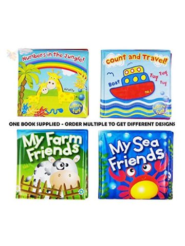 RSW  - Soft Baby Bath Book Assorted