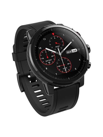 Xiaomi Amazfit Stratos Pace 2 Smartwatch with Heart Rate, Activity Tracking, Water Resistance - Black