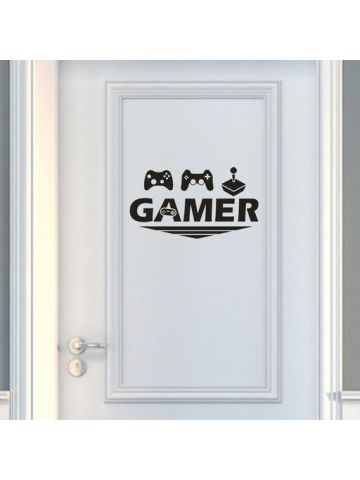 Gamer Home Decor Wall Sticker Decal Bedroom Vinyl Art Mural