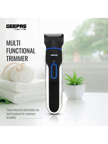 Geepas 7-in-1 Multi Grooming Kit,11 Pcs Accessories,Two Combs & Angle Blade