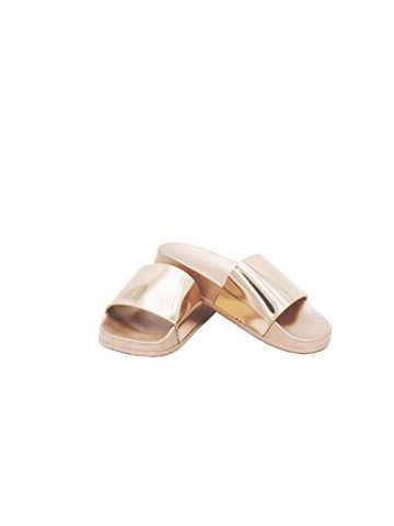 Comfortable Soft Slippers for Women-Gold