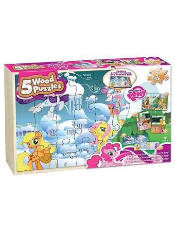 Gift Item My Little Pony Wood Puzzle Pack By Cardinal