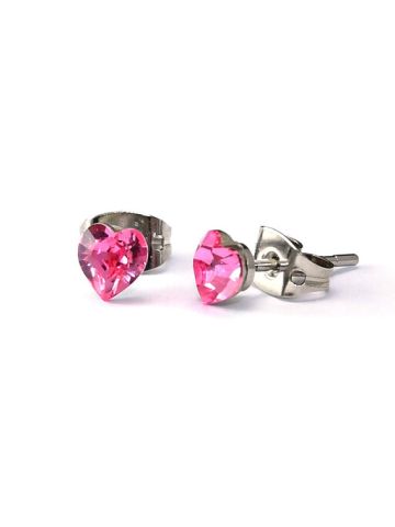Bio Etic Bijoux Italy Earring Curore 5X5. 5mm Rose