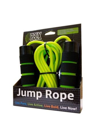 PBLX Weighted Exercise Jumping Rope Green, 70030
