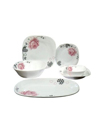 Dessini Opal Glassware Dinner Set 27 Pcs