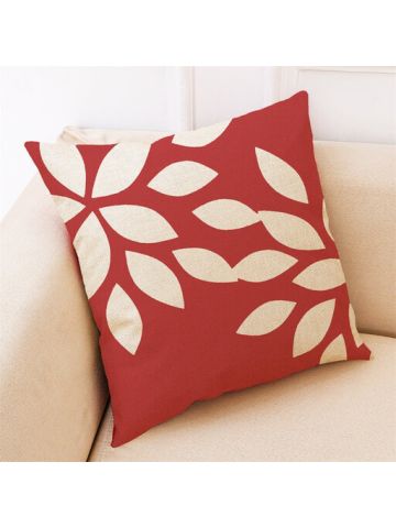 Home Decor Cushion Cover Red Geometric Throw Pillowcase Pillow Covers