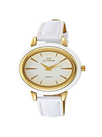 Citron  -  Leather Analog Watch 13370M