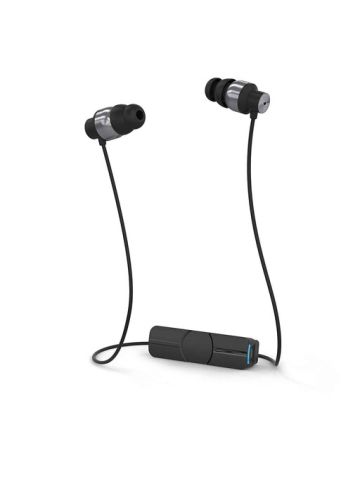 Zagg Audio Impulse Wireless Universal Bluetooth Earbuds Black And Silver