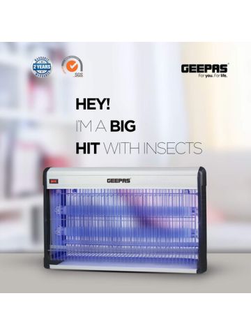 Geepas Automatic Non-Pollution 10W Electric Bug Killer for Pests, Bugs, and Mosquitoes