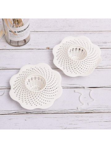 Drain Hair Stopper Cover Filter Sink Strainer Pvc Bath Kitchen Shower Use