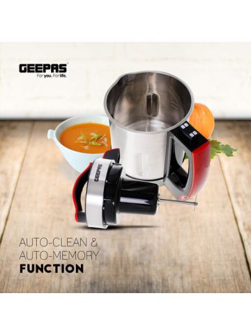 Geepas 950W Multi-functional Electric Soup Maker with Auto Clean Function