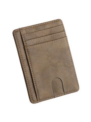 New Men'S Leather Wallet Thin Credit Card Holder Id Case Purse Bag