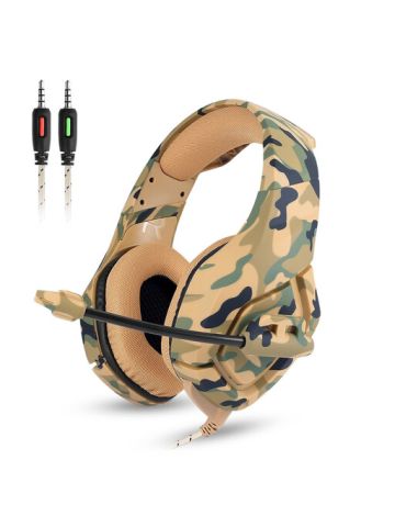 Gaming Headset - Onikuma K1-B 3.5 Mm Over-Ear Stereo Gaming Headphones With Mic