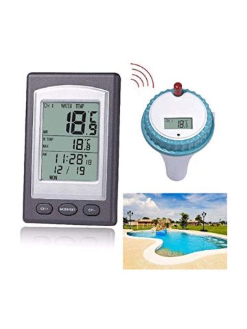 Wireless Remote Floating Thermometer Swimming Pool Waterproof Hot Tub Pond Spa