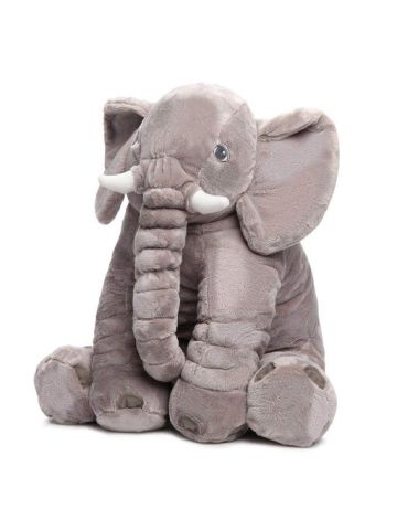 Baby Stuffed Elephant Plush Pillows Gray, 40 Cm