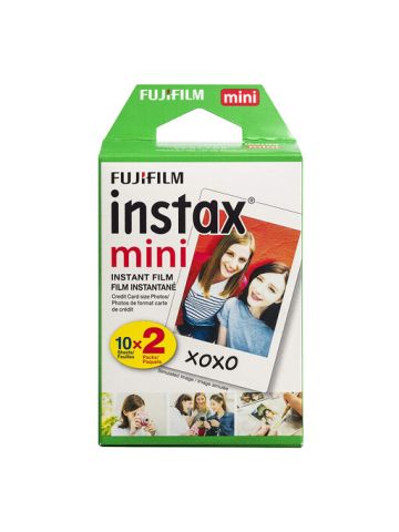 Fujifilm Instax Mini Instant Film Twin Pack (white)
