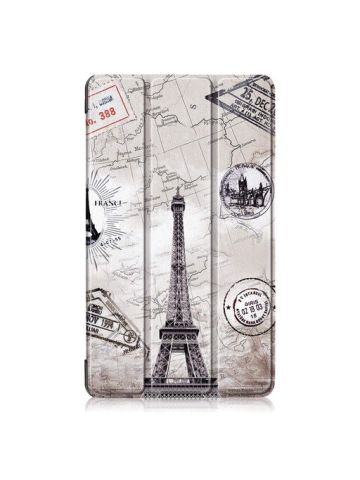 The Tower Slim Trifold Pu Leather Case for Lenovo Tab E7 Tb-7104 F 7"