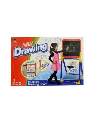 2 In 1 Magnetie Learning Blackboard For Kids By Easel--Zjj