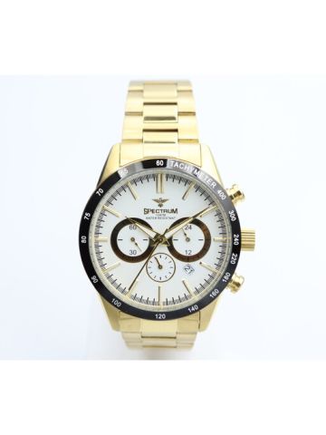 Challenger Stainless Steel Men's Gold  Watch - S82436M-1
