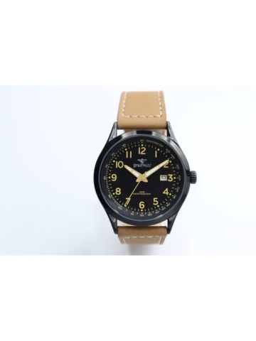 Truth Seeker Leather Men's Light Brown Watch - 82461M-1