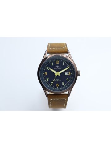 Truth Seeker Leather Men's Brown Watch - 82462M-2