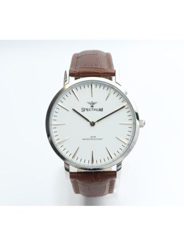 Truth Seeker Leather Men's Brown Watch - S82481M-1