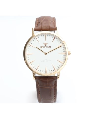 Truth Seeker Leather Men's Brown Watch - S82483M-2