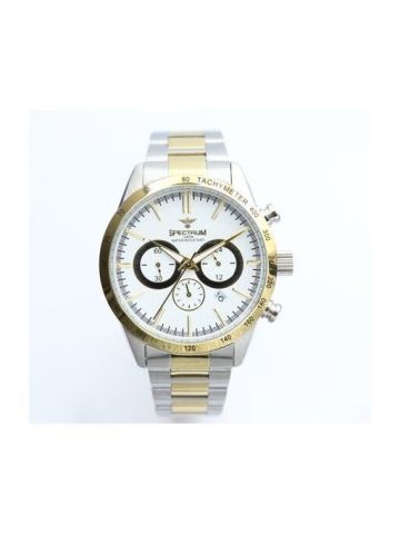 Challenger Stainless Steel Men's Two Tone Watch - S82436M-3