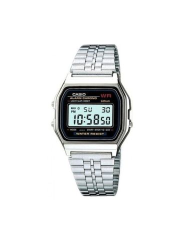 Casio Vintage Collection Digital Unisex Bracelet Watch Silver