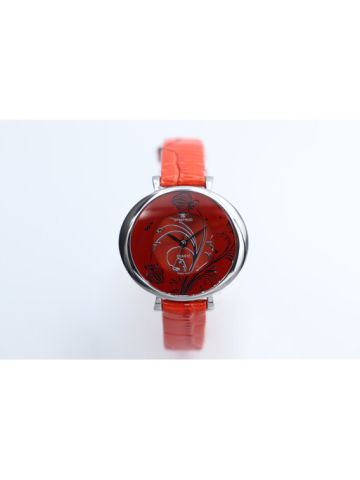 Creative Leather WOMEN's Red Watch - 93470L-4