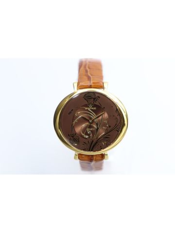 Creative Leather Women's Brown Watch - 93470L-5