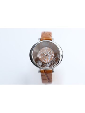 Creative Leather Women's Brown Watch - 93470L-6