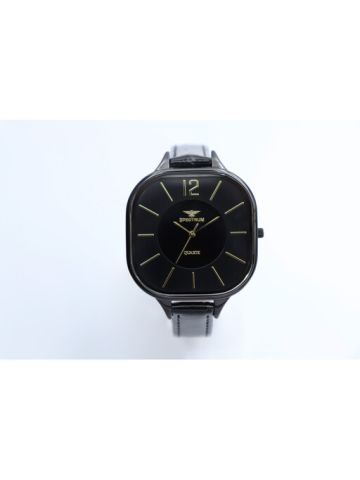 Challenger Leather Women's Black Watch - 93474L-3