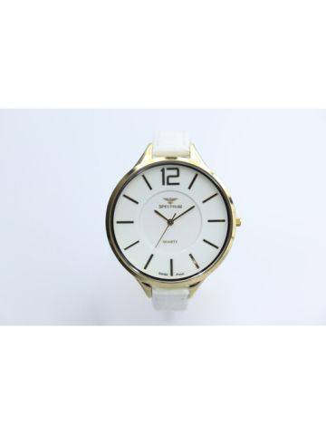 Truth seeker Leather Women's White Watch - 93475L-2