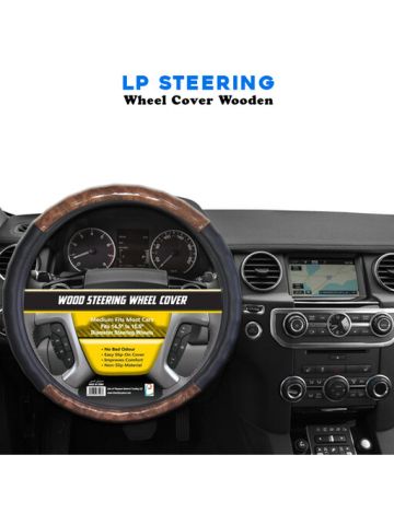 LP Steering Wheel Cover Wooden Style