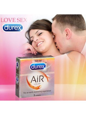 Air Durex Invisible Ultra-Thin Ultra-Sensitive Lubricated Condoms