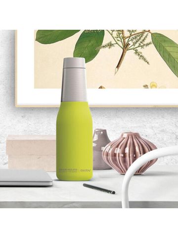 Asobu - Oasis Vacuum Insulated Double Walled Water Bottle Lime 600 Ml
