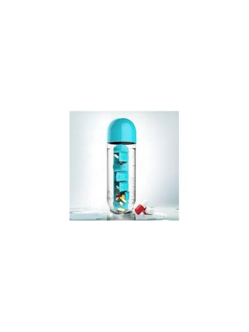 Asobu  - Water Bottle With Pill Organizer 680 ml