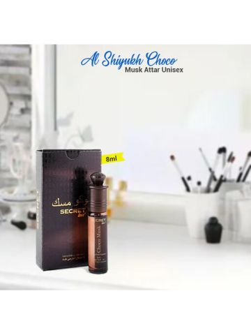 Al Shiyukh Choco Musk Attar Roll-On Unisex, 8ml