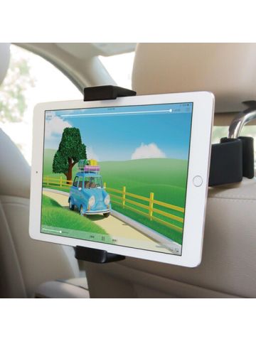 Kenu Airvue Av1-Kk-Na Rotating Mount Cradle Car Holder For Tablets, Iphones And Smartphones - Black