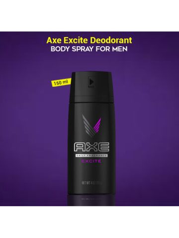 Axe Excite Deodorant Body Spray For Men, 150ML