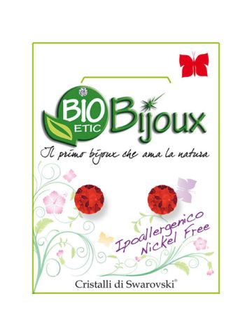Bi Etic Bijoux Italy Earring Xirius 6. 2mm Light Siam