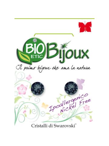 Bio Etic Bijoux Italy Earring Xirius 6. 2mm Grafite