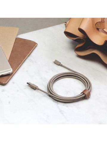 Native Union - Belt Lighting Cable Xl 3m  Taupe