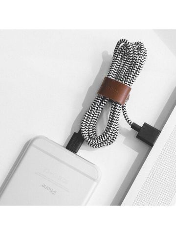 Native Union - Belt Lighting Cable Xl 3m  Zebra