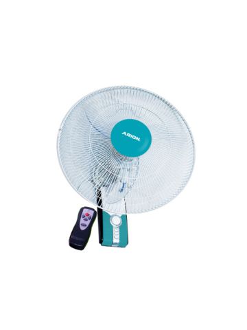 Arion Boeing Wall Mount Fan With Remote Control WF-1804RC, Blue