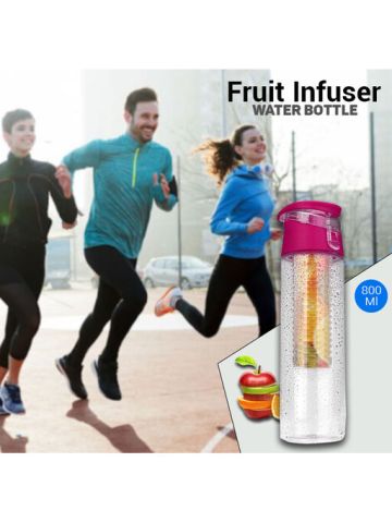 800 Ml Fruit Infuser Water Bottle Sports Health Maker