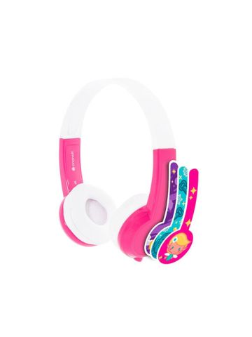 Buddyphones Explore Headphones With Mic Pink